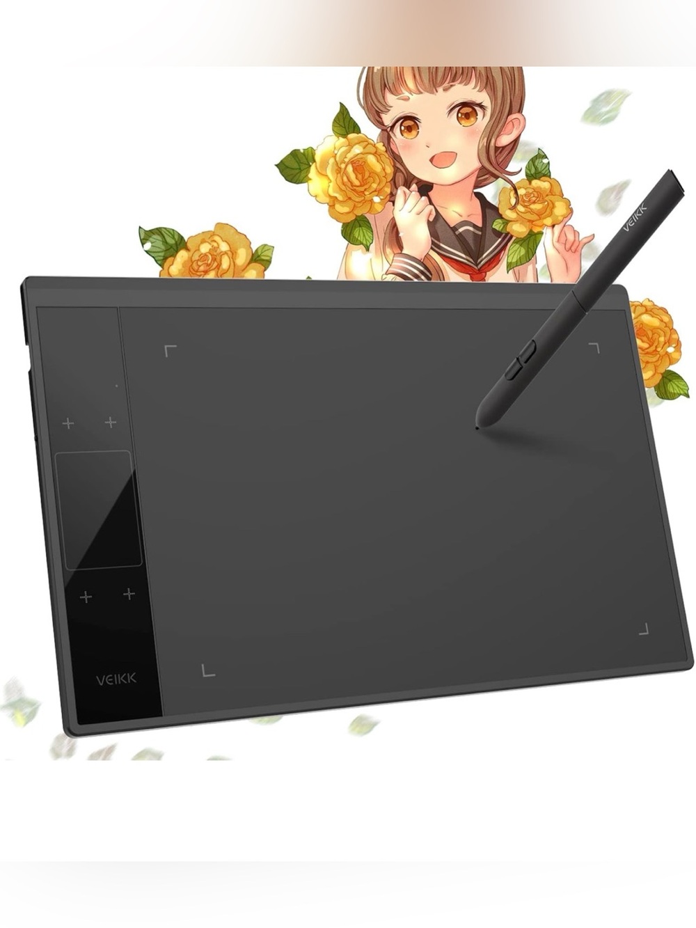 DRAWING TABLET GRAPHICS ART PAINTING COMICS TABLET ONE TOUCH PAD WITH PEN NEW